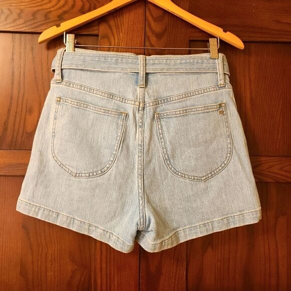 Madewell x Warm Tie High-Rise Denim Shorts Size 29 - Picture 8 of 9